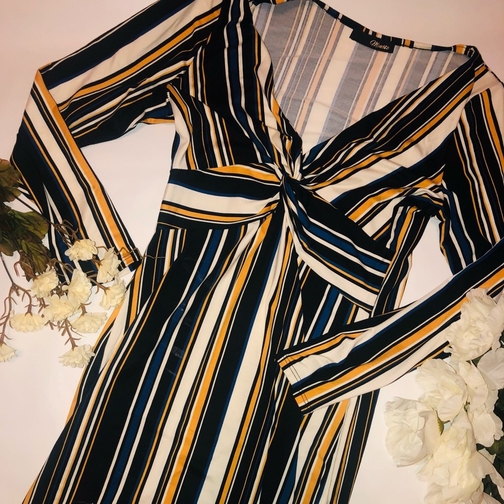 Bodycon Striped Dress